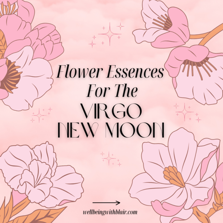 Virgo New Moon Flower Essences